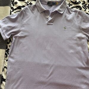 Ralph Lauren Classic Fit Polo Shirt in Light Purple